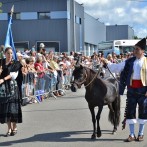 Asturcones de El Corru participan en el desfile de las Naciones Celtas en el Festival Interceltico de L´Orient.
